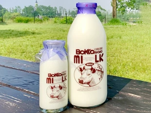 濃厚なジャージー牛乳