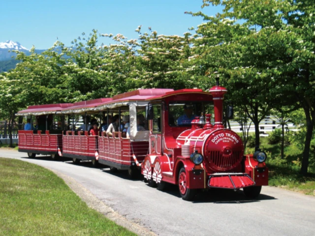 赤い列車のドット君