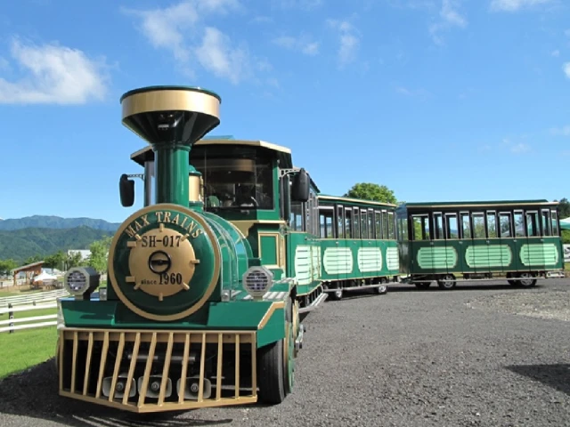 緑の列車のマックス君